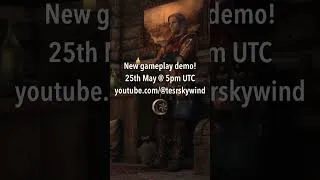 Thumbnail: Skywind Gameplay Teaser - Rescue Joncis Dalomax #morrowind #gaming #skyrimmods #games #elderscrolls