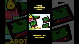 Thumbnail: Speccy Top 10 Chart countdown Your Sinclair issues 4 April 1986 #zxspectrum #top10