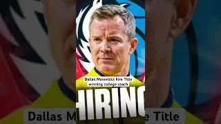 Thumbnail: Dallas Mavericks hire title winning college coach