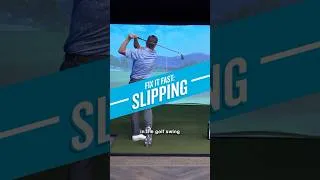 Thumbnail: Fix your golf swing in 30 seconds 🏌️‍♂️ Here’s how to stop slipping #golfswing #golfexercises