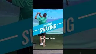 Thumbnail: Fix your golf swing with these quick tips! ⛳️Here’s how to stop swaying off the ball #golf #golftips