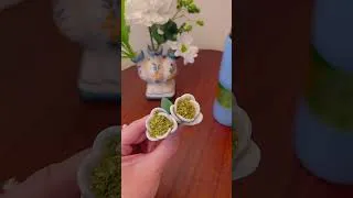 Thumbnail: Absolutely in love with our double flower bowl + glass water bottle from our mystery box 💚