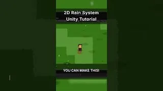 Thumbnail: Rain Particles #unity #weather #gamedev