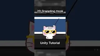 Thumbnail: Grappling Made Easy!  #unity  #gamedevblog #indiedev #gamedev