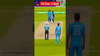 Thumbnail: 🇮🇳 Ind Need 18 Runs 3 Balls #indvsafg #shorts #ytshorts #livecricketmatchtoday #cricket