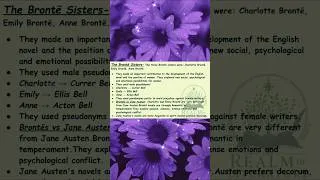Thumbnail: Victorian Period 1837–1901 Part 3 | Bronte Sisters, George Eliot & Victorian Women Novelists