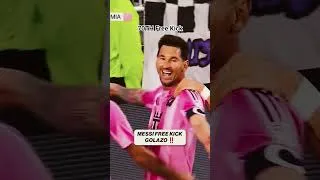 Thumbnail: Messi 70th Free Kick Goal ! What a Strike !!