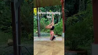 Thumbnail: Before Doing a Headstand, Practice This First