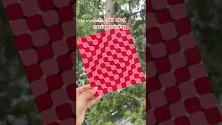 Thumbnail: DIY Optical Illusion Art 🎨 | Viral Moving Painting!