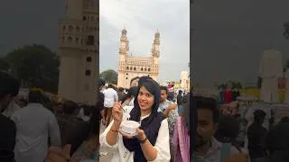 Thumbnail: Charminar Famous foods # #shortvideo # #travel #hyderabad #malai #streetfood #juice #charminar