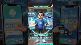 Thumbnail: 🚀 React Native Explained in 60 Seconds 01 |  React Native Kya Hai #shorts #reactnative #tutorial