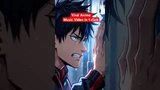 Thumbnail: How to Create Viral Anime Music Videos Using AI #shorts