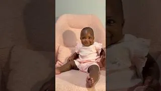 Thumbnail: My baby definitely should be a Gerber baby 🥹💕🤏🏾 #viral #gerberbaby #gerber #7monthsbaby #Railee