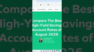 Thumbnail: Top Interest Rates to Grow Your Savings for August 2026