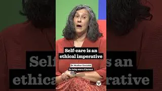 Thumbnail: Self-care is an ethical imperative | APA 2025 #shorts #psychology #mentalhealth #selfcare