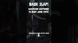 Thumbnail: Back Slap | What Ever Happened To Baby Jane? (1991) | #Shorts
