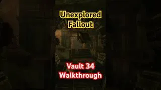 Thumbnail: Unexplored Fallout: Vault 34  #falloutlore #fallout3 #gaming #vaulttec #falloutnewvegas  #gaming