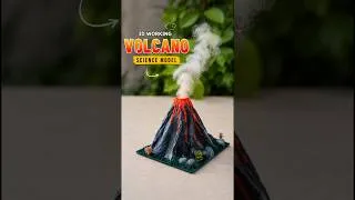 Thumbnail: 3D working Model Of Volcano 🌋 #shorts
