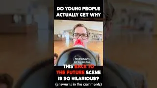 Thumbnail: Do people actually get why this Back To the Future scene is so hilarious?