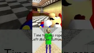 Thumbnail: MARIO GETS JUMPSCARED BY BALDI... #shorts #mario