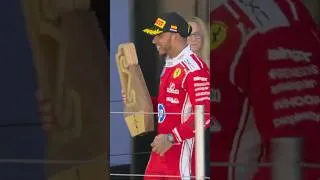 Thumbnail: LA PRIMA IN ROSSO #lewishamilton #spanishgp #f1shorts