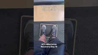 Thumbnail: ACL+Meniscus Recovery day 19 #acl #hospital #camping #nature #outdoors