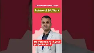 Thumbnail: AI for Business Analysts || Dhirendra Kumar Panda || The Business Analyst Trainer