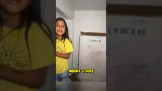 Thumbnail: Mom gets attacked by Evil Granny during livestream #shorts