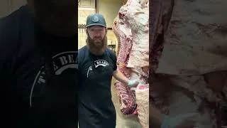 Thumbnail: Comparing grain-fed, Tajima Wagyu, and grass-fed ribeye side by side #shorts #butcher