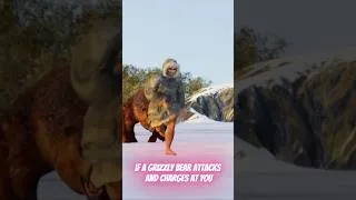 Thumbnail: Grizzly attack?? Do this instead #animalattacks #facts