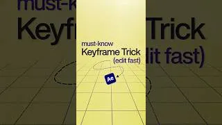Thumbnail: You can save SO MUCH TIME with this Keyframe Hack! #editingtutorial