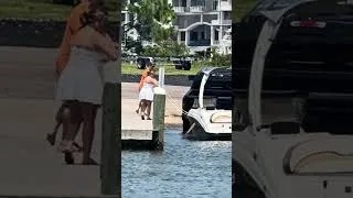 Thumbnail: HOLY CRUNCH’ This is BAD! #FourthofJuly #BoatRampFails #DockingFails #BoatCrash #InTooDeep