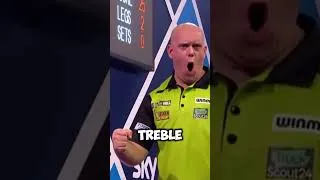 Thumbnail: Michael van Gerwen's Eccentric 150 Checkout  #pdc #3dart #darts #mvg #worldrecord #dartshighlights