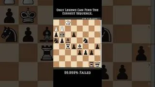 Thumbnail: 99.99% of u can't solve this puzzle #chess #shorts