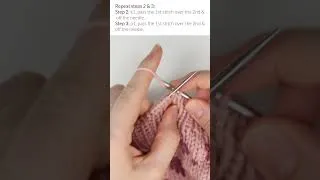 Thumbnail: How to Bind Off in Pattern for 1x1 Rib to Match Long Tail Cast On