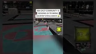 Thumbnail: NBA 2K27 COMMUNITY IS BEGGING 2K TO BRING BACKTAP STEALS BACK 😭