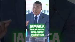 Thumbnail: PM Hon. Andrew Michael Holness says Jamaica is now a safe, near-shore destination #jamaica