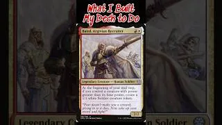 Thumbnail: Baird, Argivian Recruiter- WIWMDtD #mtg #mtgcommander #mtgcommunity #magicthegathering