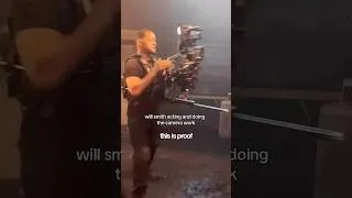 Thumbnail: Will Smith: Actor and Cameraman - A Hollywood Multitasking Masterclass 👏 #hollywood #willsmith