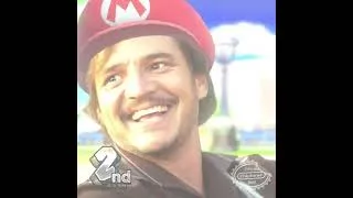 Thumbnail: Pedro Pascal in Mario Kart #shorts