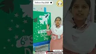 Thumbnail: Defence Day Pakistan 🇵🇰 TCSD 💚 #thecitischooldaska