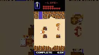 Thumbnail: Legend of Zelda 100% in 45 Seconds! #retrogaming #games #nintendo #complete #100percent