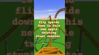 Thumbnail: twist and flip upside down in this new apple twisting stunt coaster