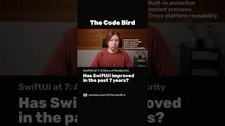 Thumbnail: Has SwiftUI improved enough (or at all) in the past 7 years? | SwiftUI: A Story of Mediocrity