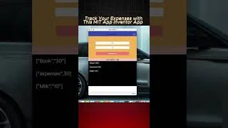 Thumbnail: Track Your Expenses with This MIT App Inventor App #shorts