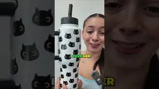 Thumbnail: Cat Lovers GO CRAZY for This Glow-in-the-Dark Water Bottle! #shorts