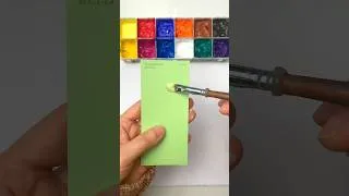 Thumbnail: How I Perfect Mix Light Sage GREEN Color #shorts #paint #art #usa #Australia #Switzerland #UK
