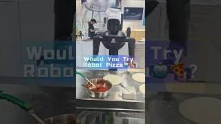 Thumbnail: Would You Try Robot Pizza?  #robot # #robotics #ai #humanoidrobot