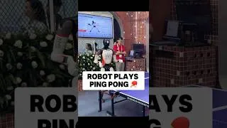 Thumbnail: Humanoid Robots Play Ping Pong | WAIC 2026 # #robotics #ai # #robot #humanoidrobot