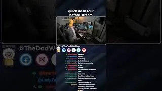 Thumbnail: Quick streaming setup tour #stream #desktour #livegaming